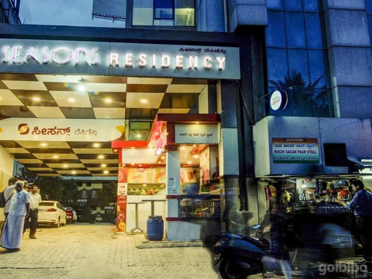 Seasons Residency Otel Bangalore Dış mekan fotoğraf